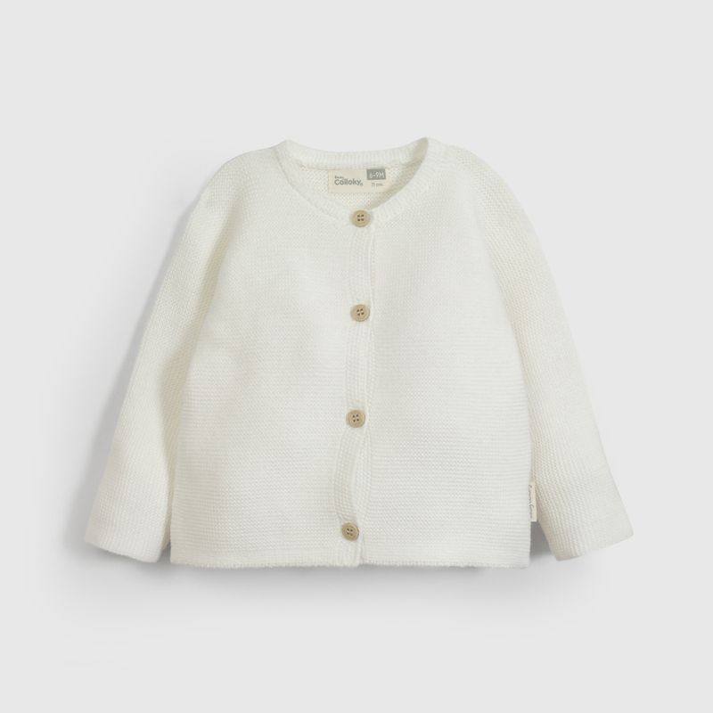 COLLOKY - Chaleco Unisex bebé Blanco  57255 Colloky 