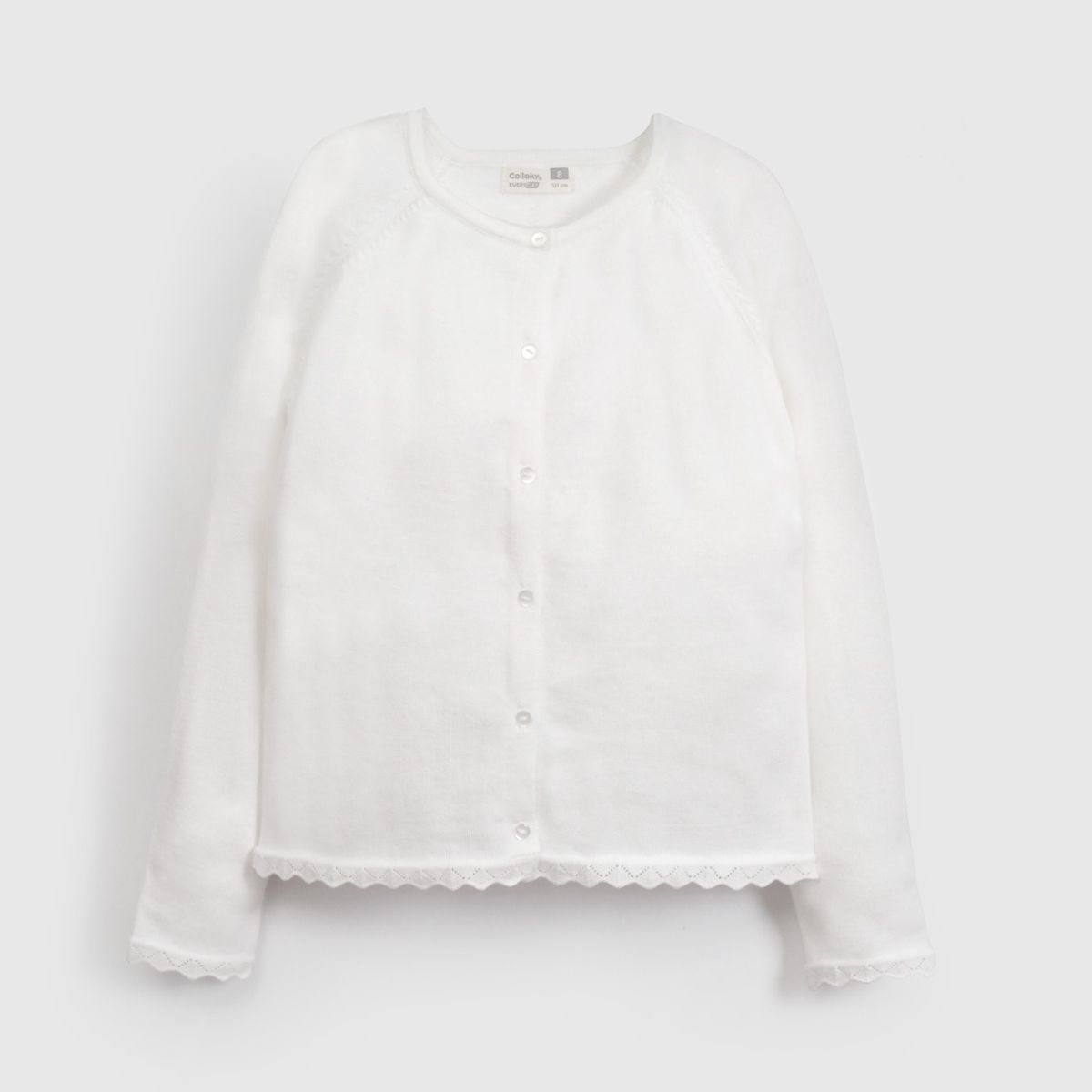 COLLOKY - Chaleco Niña Blanco  57256 Colloky