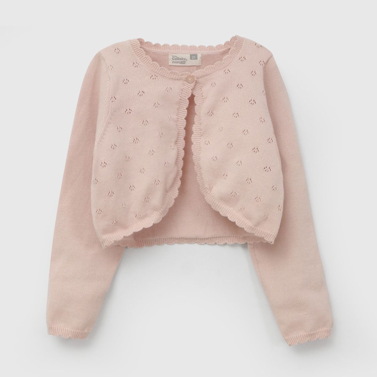 COLLOKY - Chaleco Bebé niña Rosa 57259 Colloky