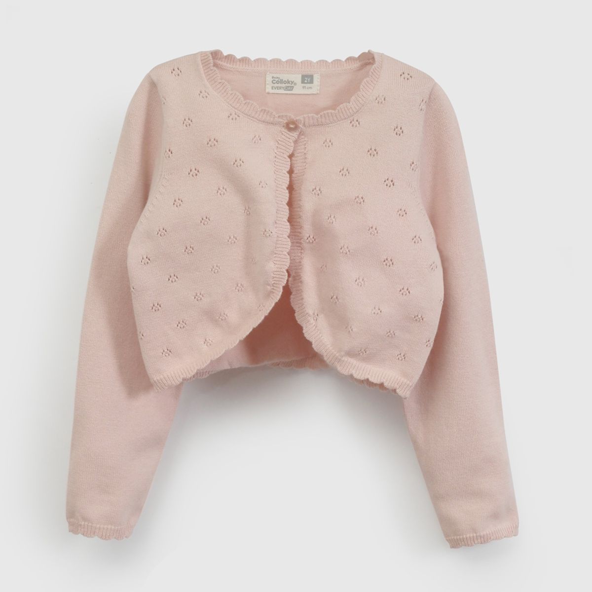 COLLOKY - Chaleco Bebé niña Rosa 57259 Colloky