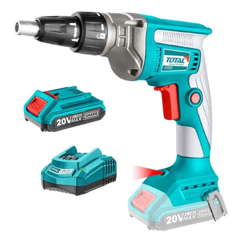 TOTAL TOOLS - Atornillador Drywall Yesero 20v Bat+ Carg Total