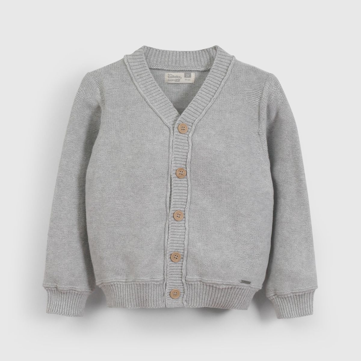 COLLOKY - Chaleco Bebé niño Gris 57262 Colloky