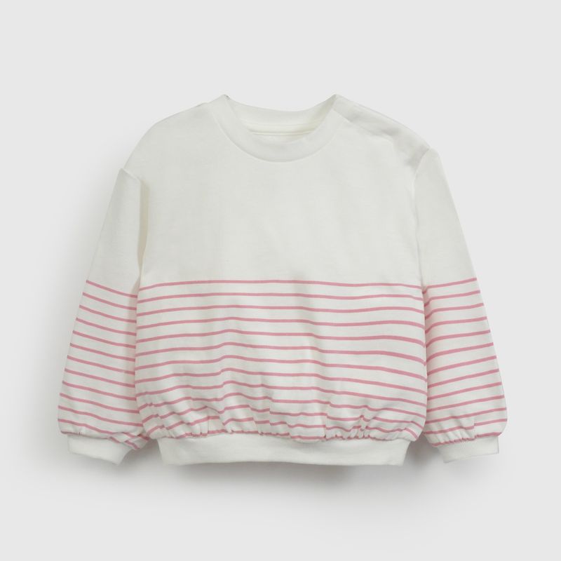 COLLOKY - Polerón Bebé niña Blanco  57338 Colloky 