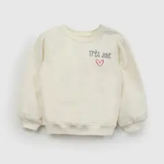COLLOKY - Polerón Bebé niña Blanco 57339