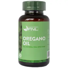 FNL - Aceite De Orégano 60 Caps Antioxidante Antimicrobiano