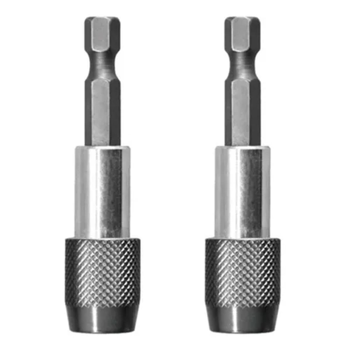 TOTAL TOOLS - Porta Puntas Magnético Hexagonal 60mm 1/4 2 Pcs