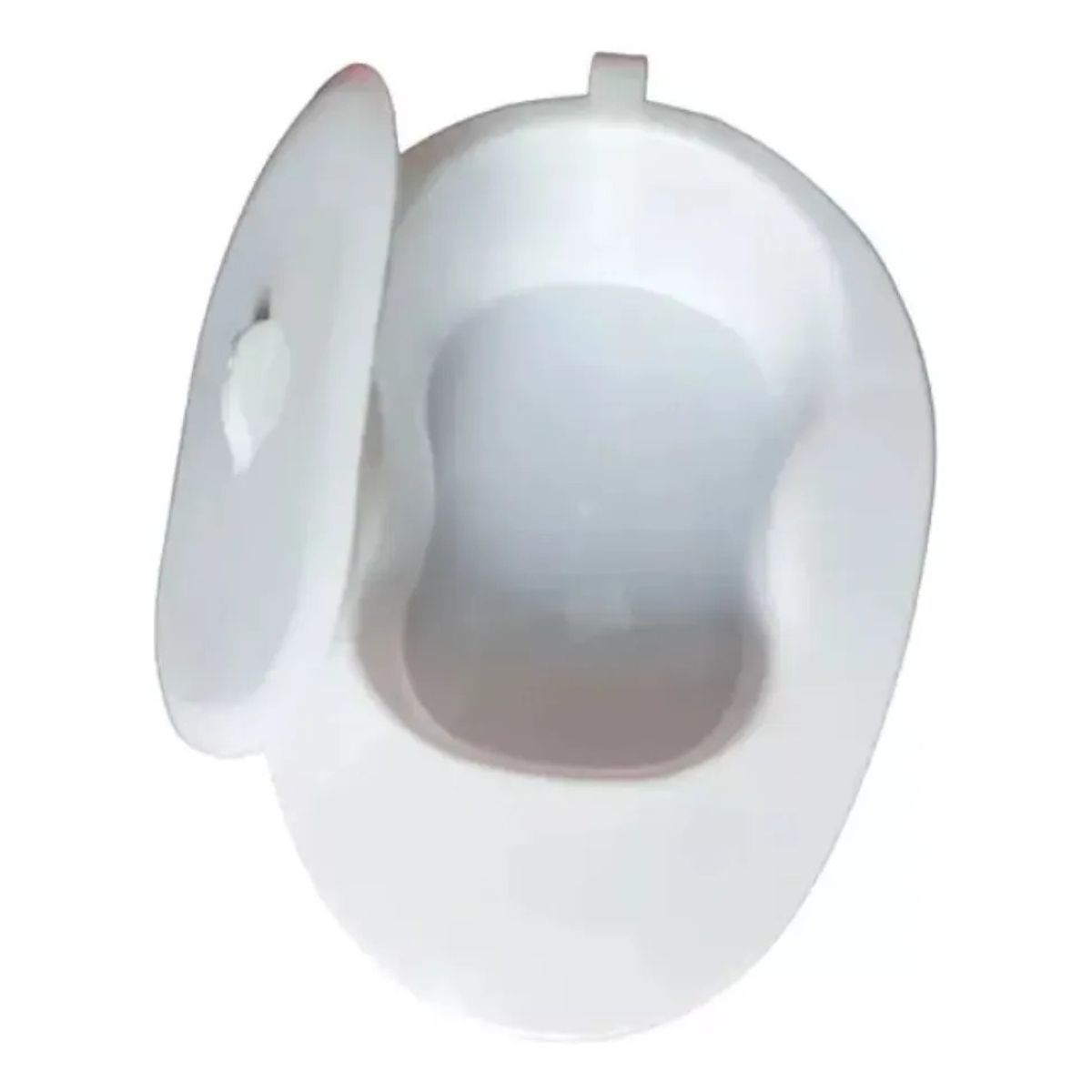 GENERICO - Chata Urinario Pato Plástica Con Tapa Urinal Ergonómica