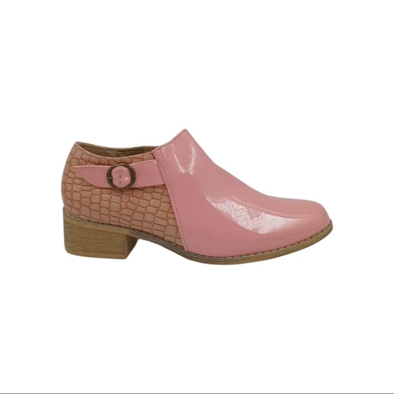 HERIEL - Zapato Rosa Charol Mujer