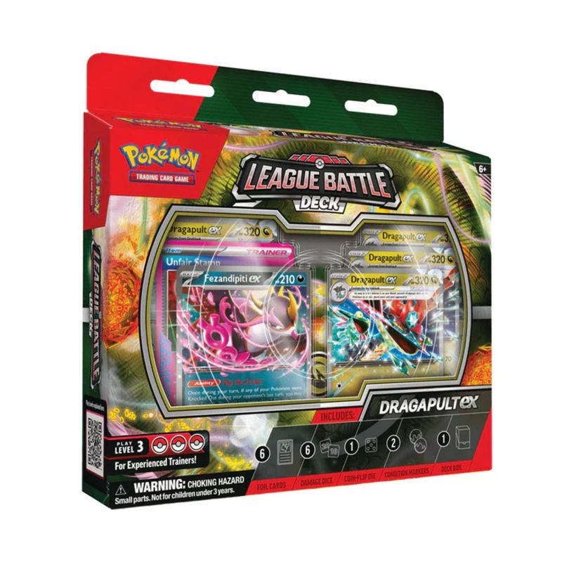 POKEMON - Cartas Pokemon Tcg Dragapult ex League Battle Español