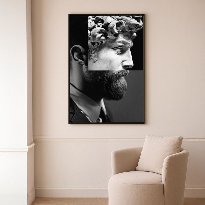 RE DECORA - Cuadro Decorativo Romano Moderno 60x90 cm