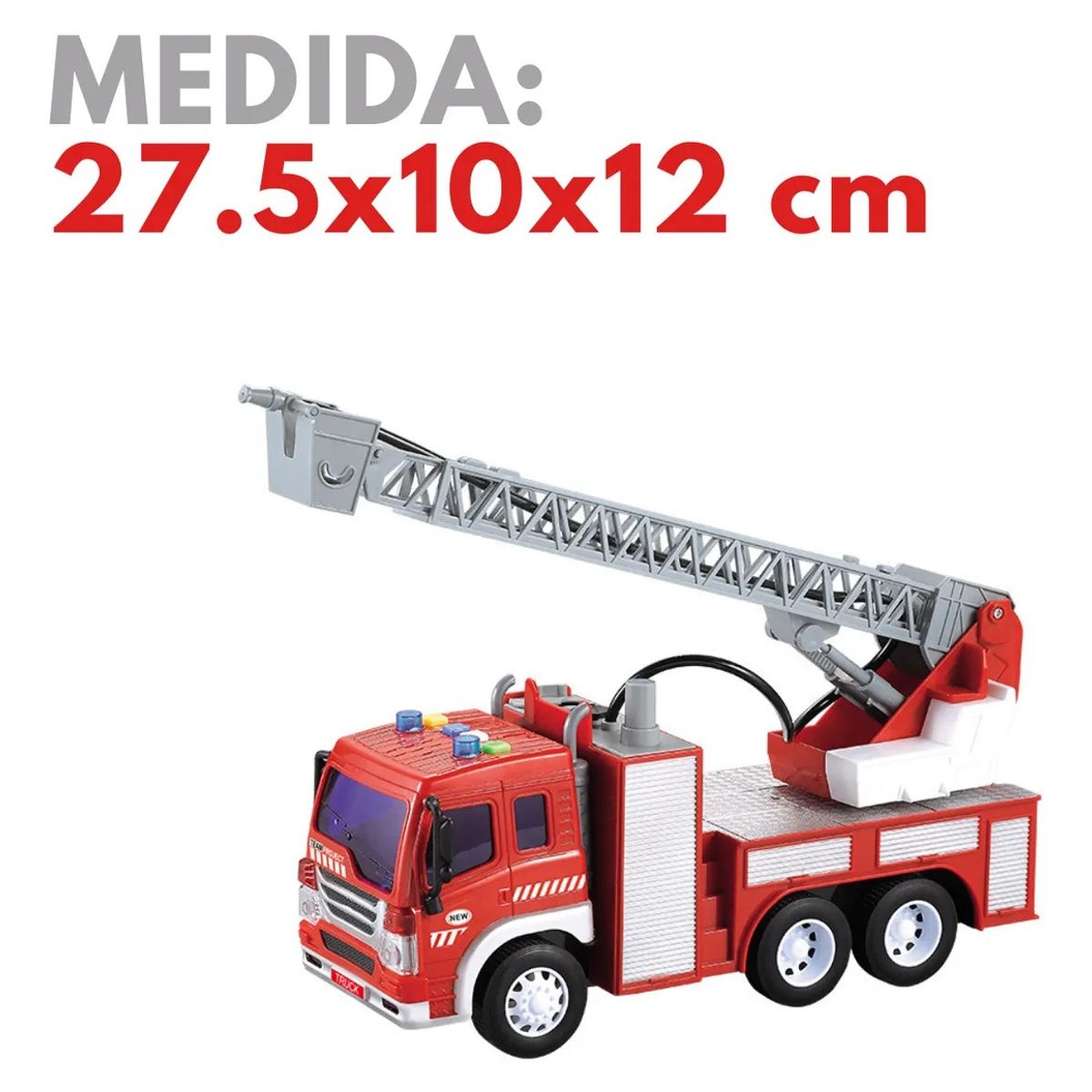 GENERICO - Juguetes Camión De Bomberos Con Sirenas Luz Sonido