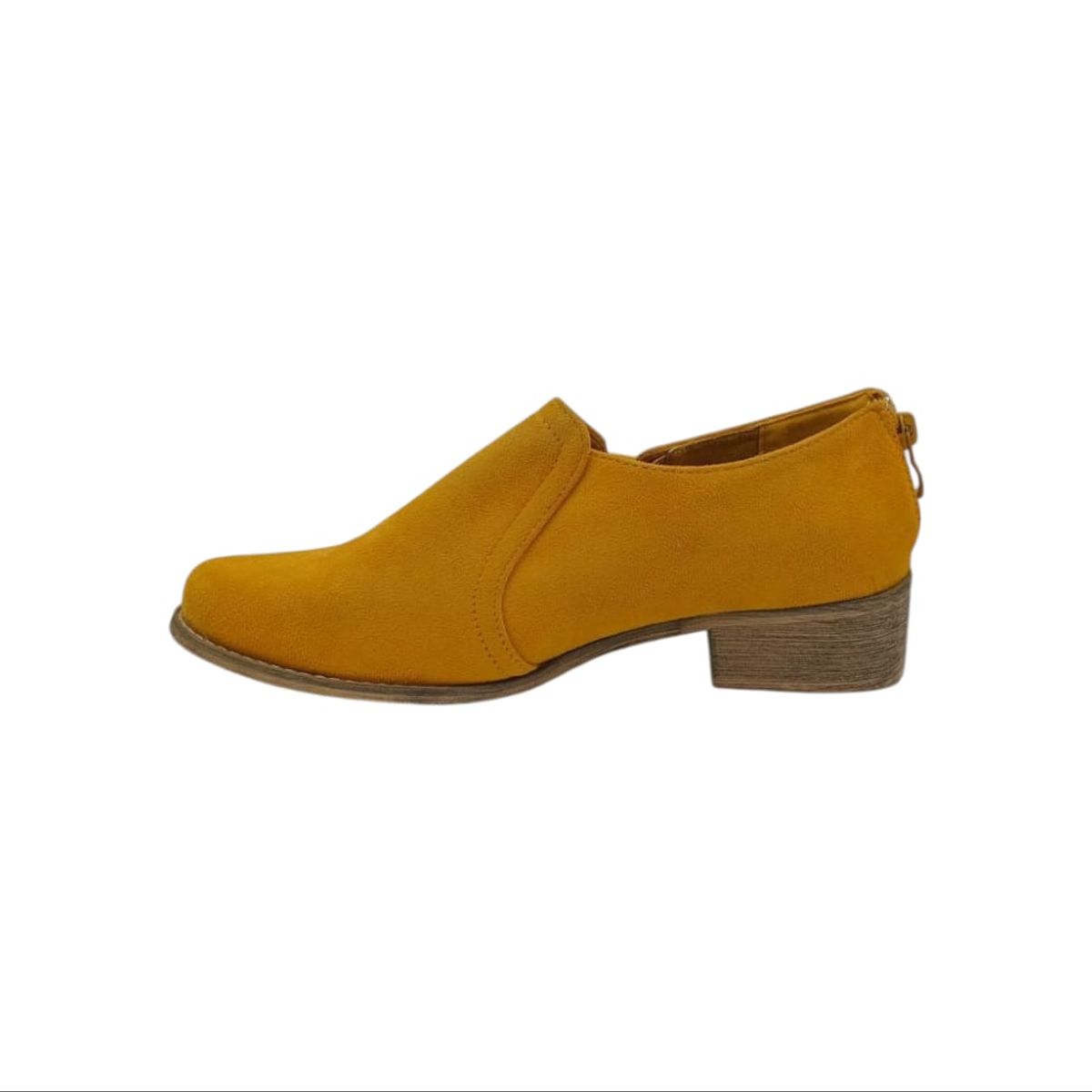 HERIEL - Zapato Amarillo Gamuza Mujer