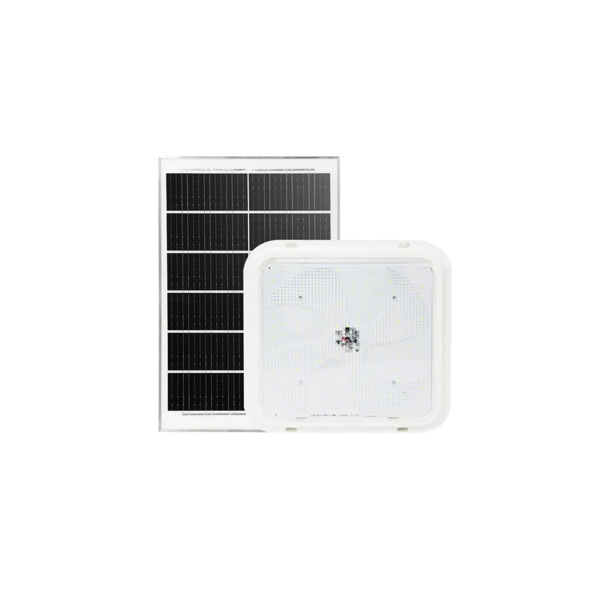 GENERICO - Foco Panel Solar Sobrepuesto Luz Techo Interior 200w 3 Tonos De Luz