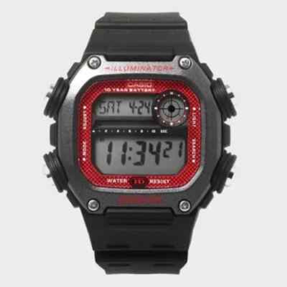 CASIO - RELOJ CASIO DW291H-1B HOMBRE DURO 200M   ILUMINATOR