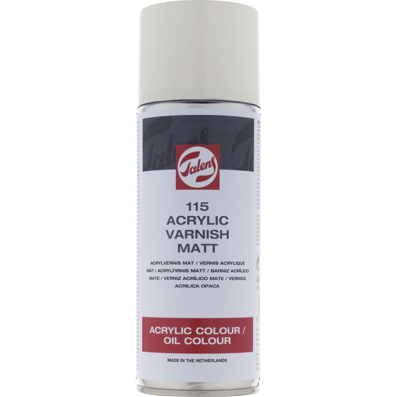 Royal Talens - Barniz Opaco/Mate para Acrílico y Óleo Spray Talens 400ml