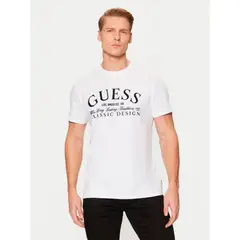 GUESS - Polera Bsc Intl Classic Design Tee Blanco