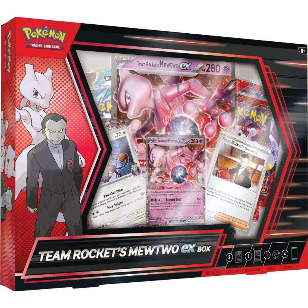 POKEMON - POKEMON COMPANY JEPK2276 TEAM ROCKETS MEWTWO EX BOX INGLES