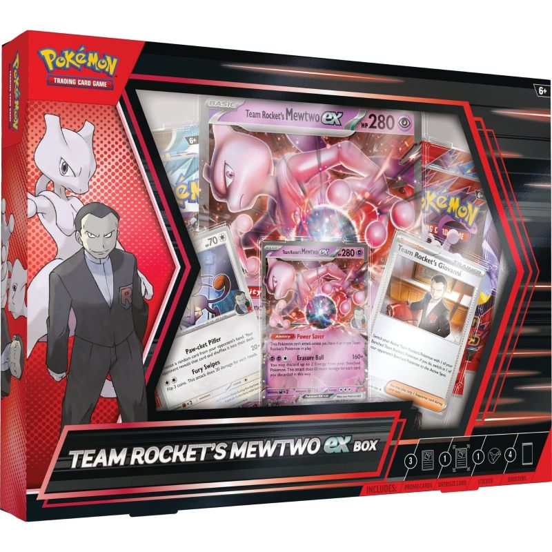 POKEMON - POKEMON COMPANY JEPK2276 TEAM ROCKETS MEWTWO EX BOX INGLES