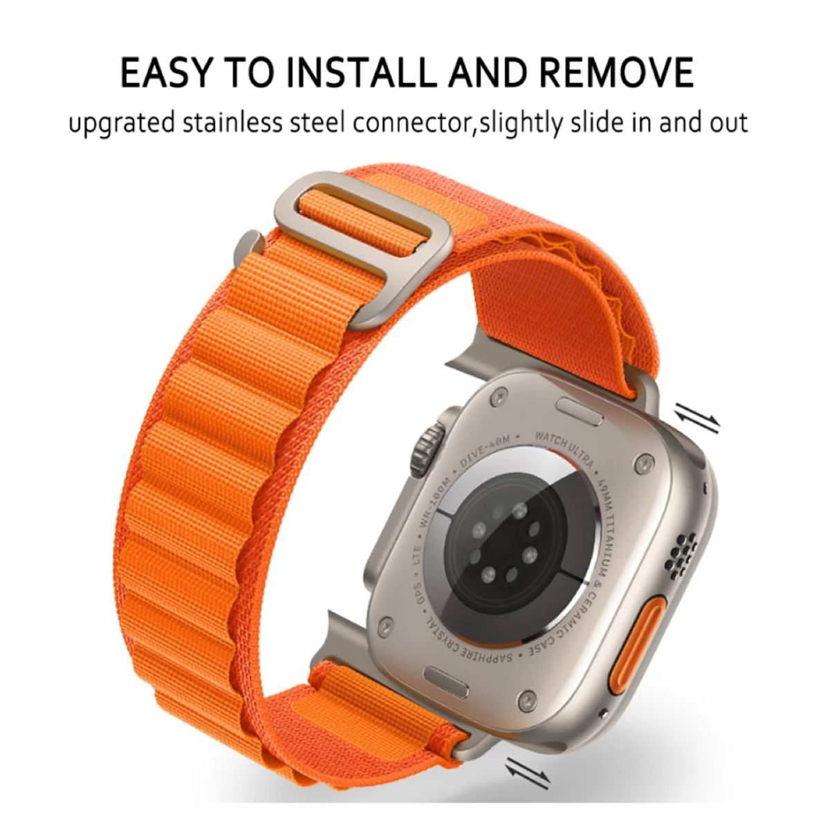 GENERICO - Correa de Alpine Loop para Apple Watch