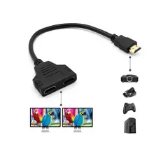 GENERICO - Cable Hdtv Adaptador Alta Definición 2 En 1 Irm