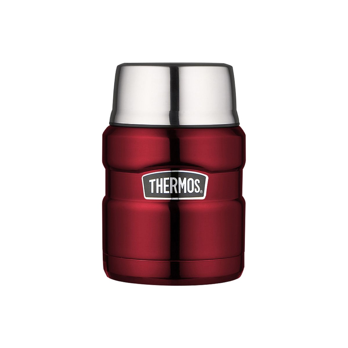 THERMOS - TERMO COMIDA  KING ACERO INOX 470 ML ROJO - THERMOS