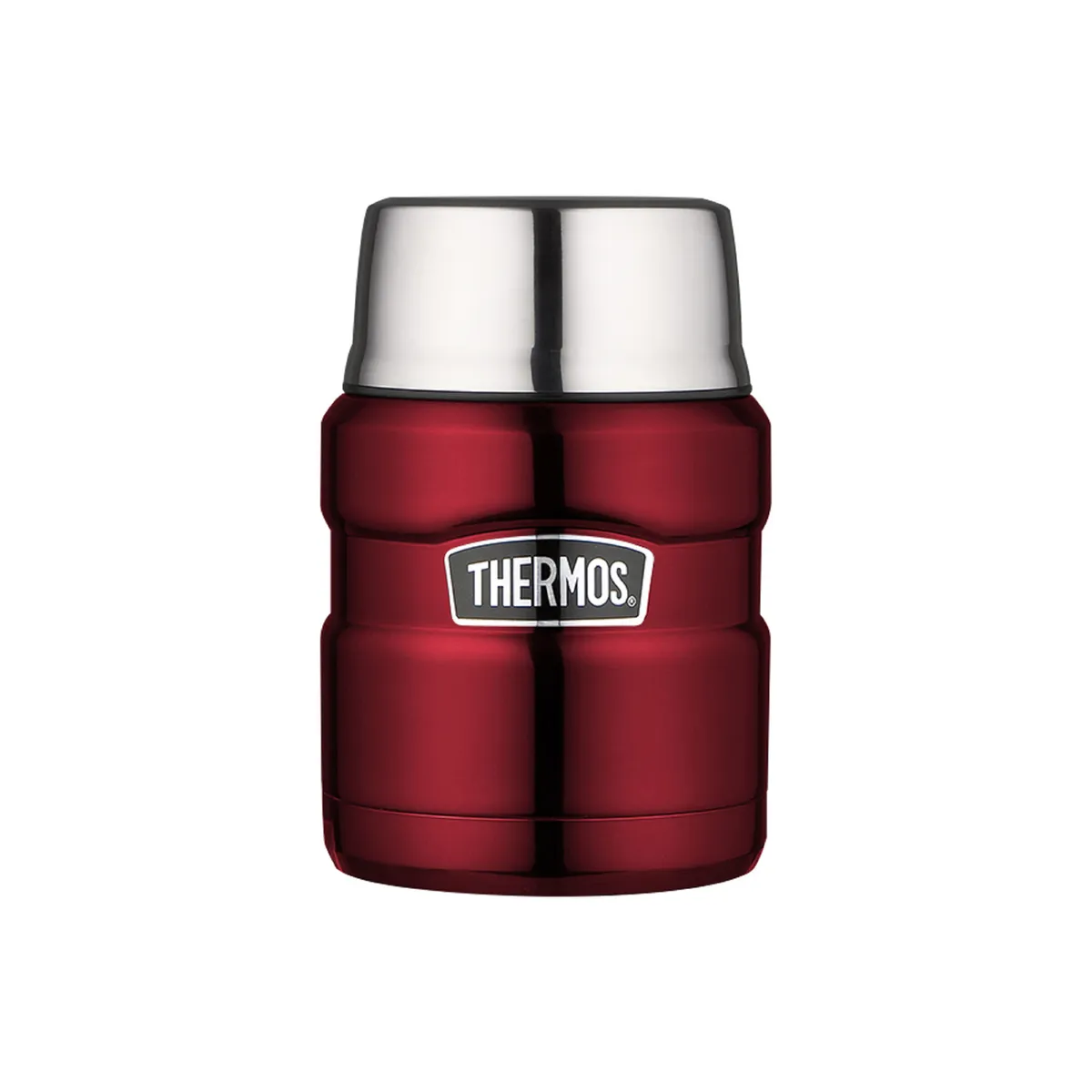 THERMOS - TERMO COMIDA  KING ACERO INOX 470 ML ROJO - THERMOS
