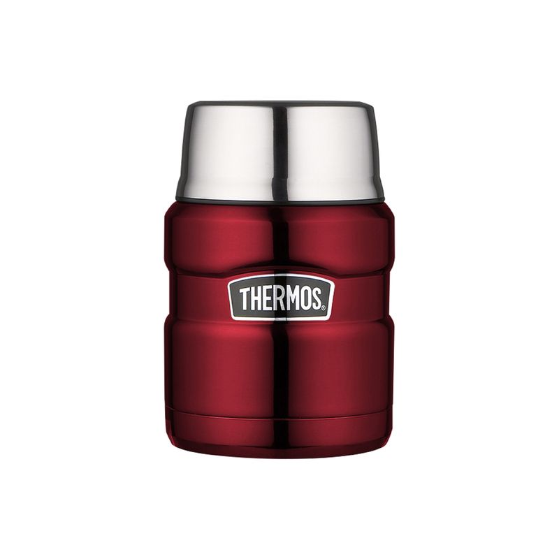 THERMOS - TERMO COMIDA  KING ACERO INOX 470 ML ROJO - THERMOS