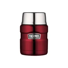 THERMOS - TERMO COMIDA KING ACERO INOX 470 ML ROJO -
