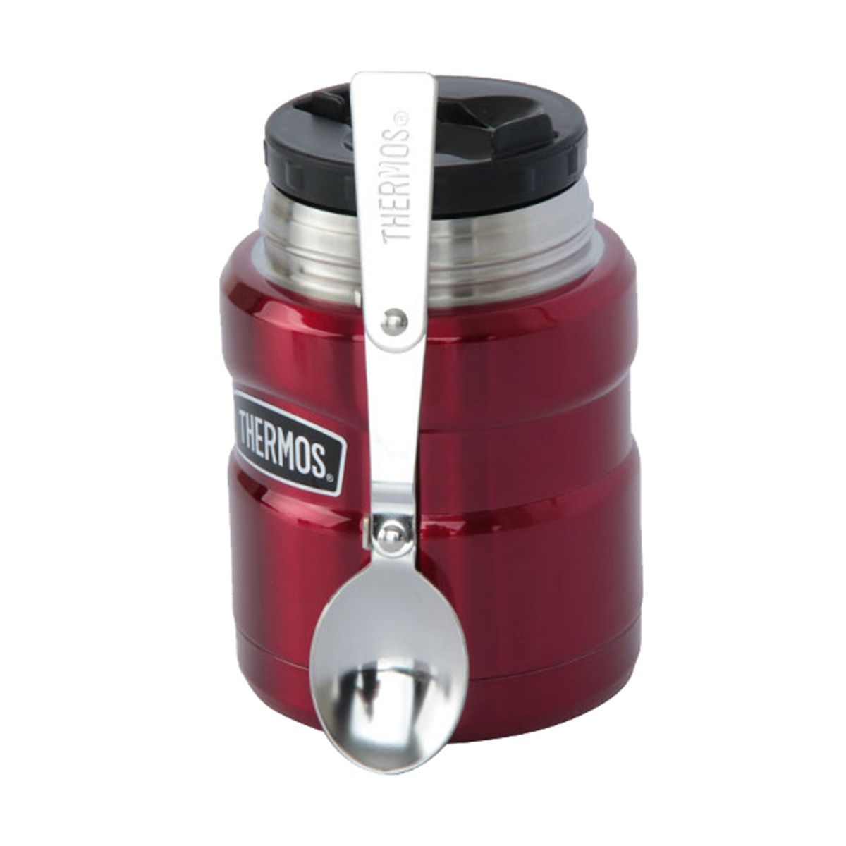 THERMOS - TERMO COMIDA  KING ACERO INOX 470 ML ROJO - THERMOS