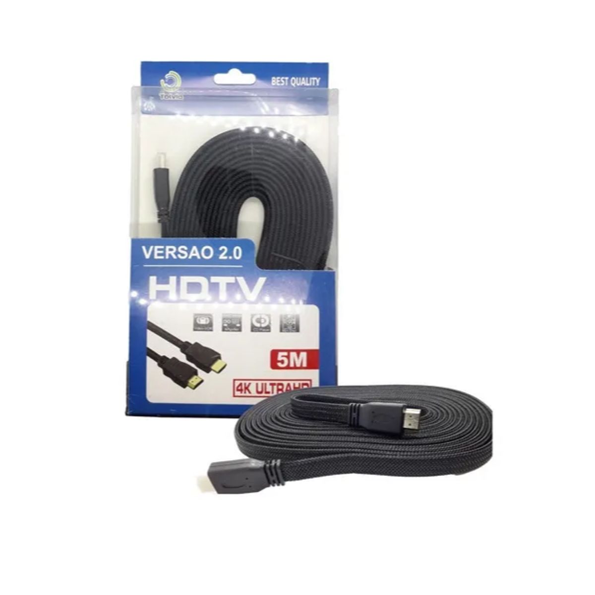 GENERICO - Entrada HDMI de 5 metros para TV, audio y vídeo, 4K Ultra HD