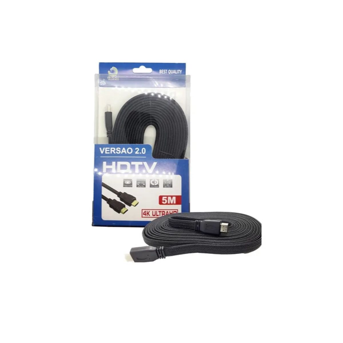 GENERICO - Entrada HDMI de 5 metros para TV, audio y vídeo, 4K Ultra HD