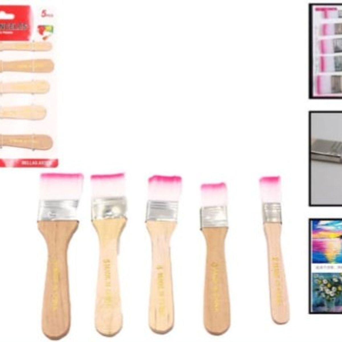 GENERICO - Brochas De Pintura Para Arcilla