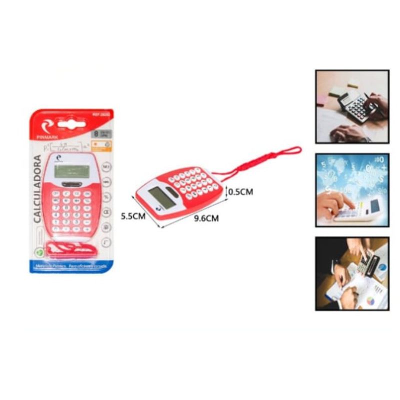 GENERICO - Calculadora De Plastico Escolar