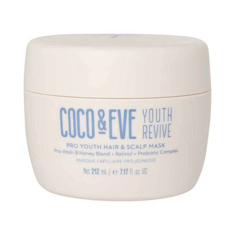 COCO & EVE - Mascarilla Pro Juventud para Cabello y Cuero Cabelludo 212ml Coco & Eve