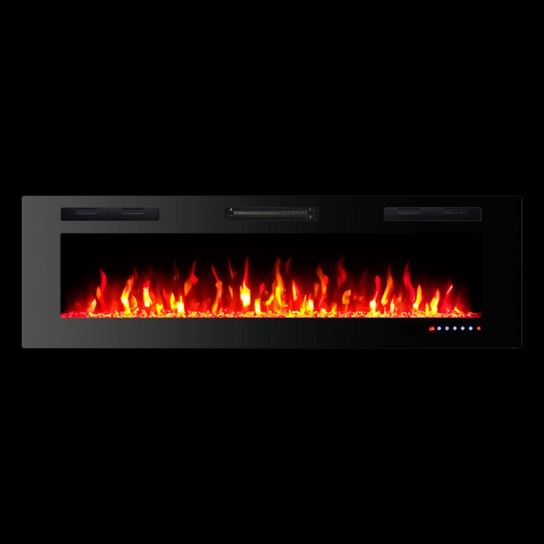 MICRON Estufa Chimenea Eléctrica Empotrable 60 pulgadas 220v - 240v