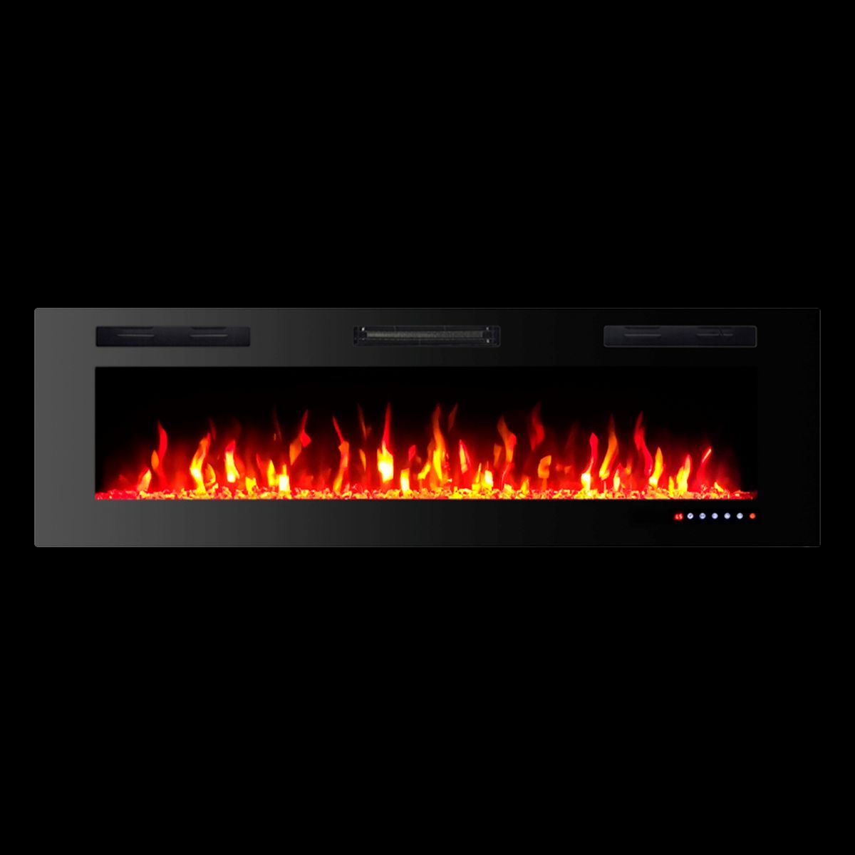 MICRON - Estufa Chimenea Eléctrica Empotrable 60 pulgadas 220v - 240v