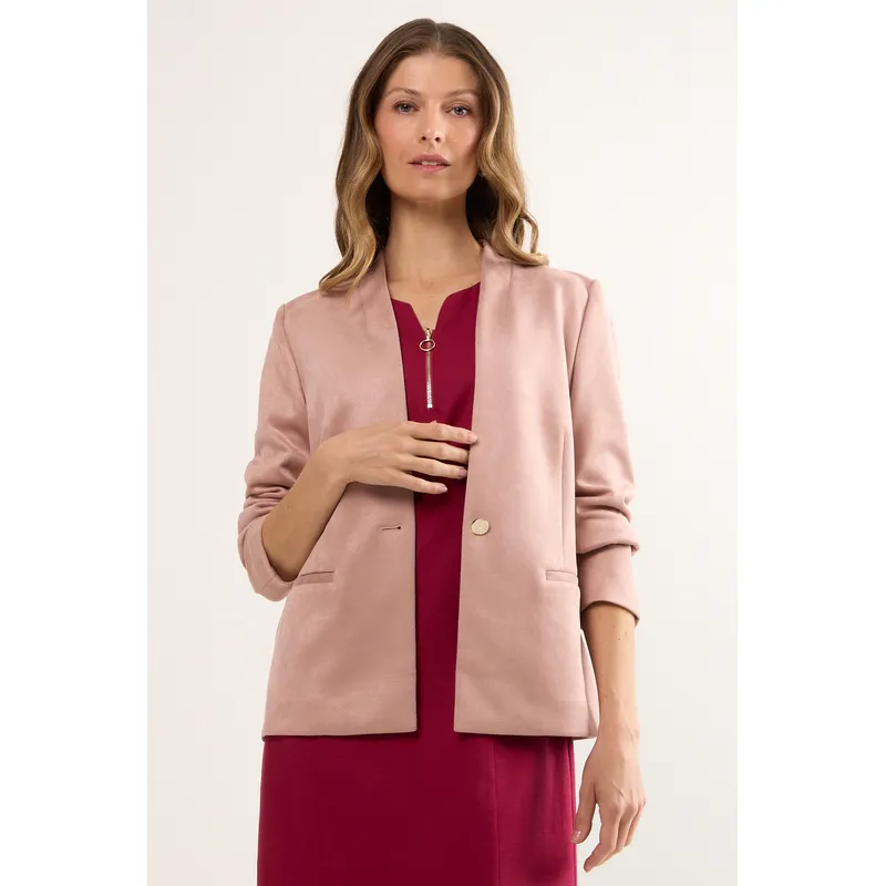 MA GRIFFE - Blazer Mujer Rosa Magriffe