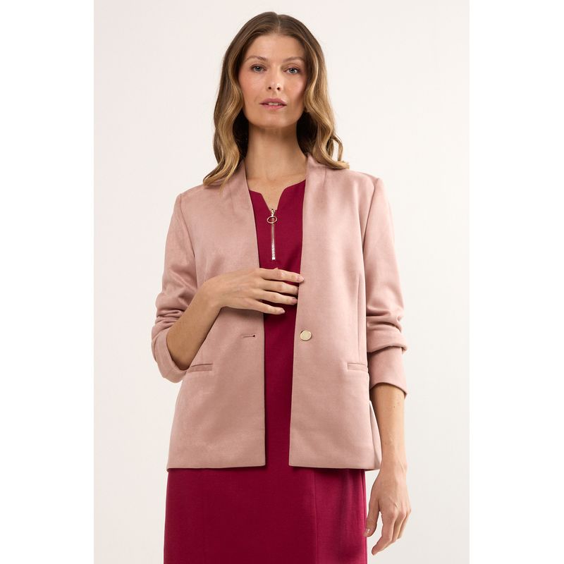 MA GRIFFE - Blazer Mujer Rosa Magriffe