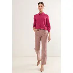 MA GRIFFE - Jeans Mujer Rosa Magriffe