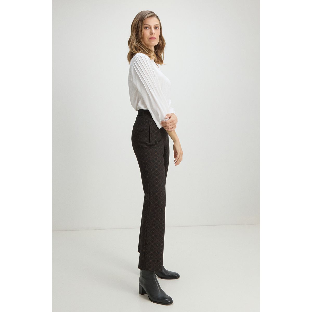 MA GRIFFE - Calza Mujer Negro Magriffe