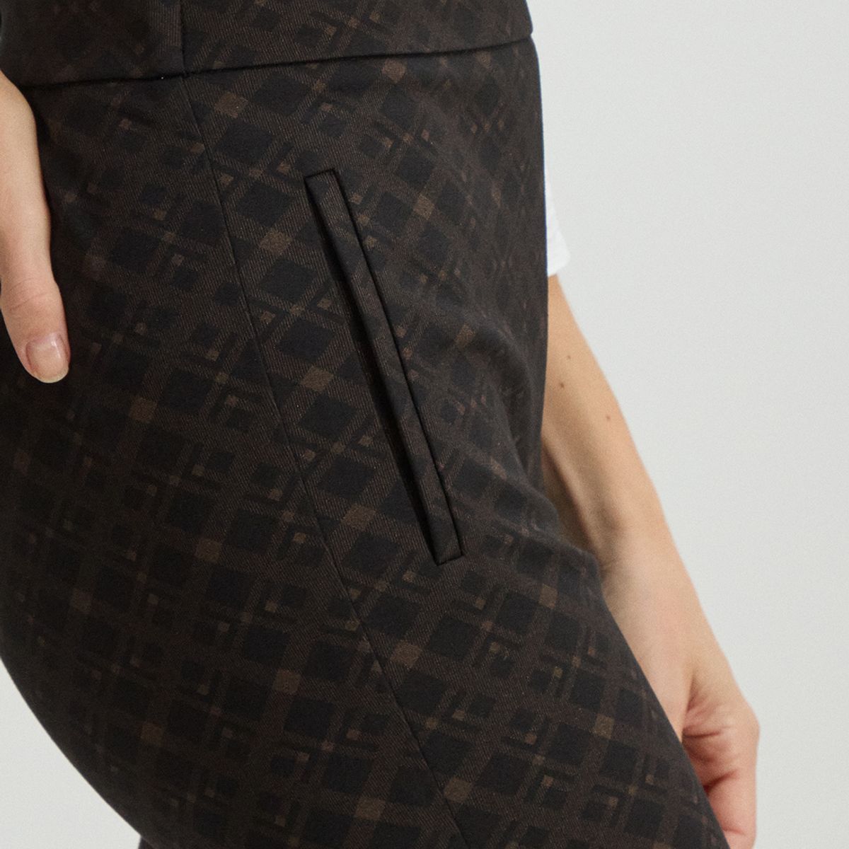 MA GRIFFE - Calza Mujer Negro Magriffe