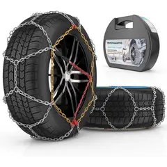 GENERICO - Cadenas Para Nieve Y Hielo De Fácil Montaje Kn130 con Maleta