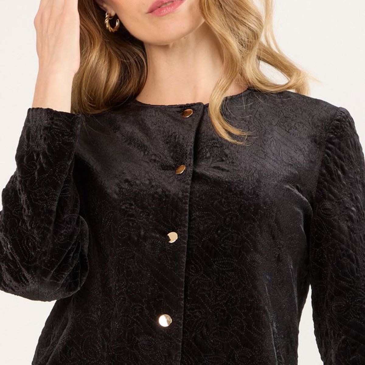 MA GRIFFE - Chaqueta Mujer Negro Magriffe