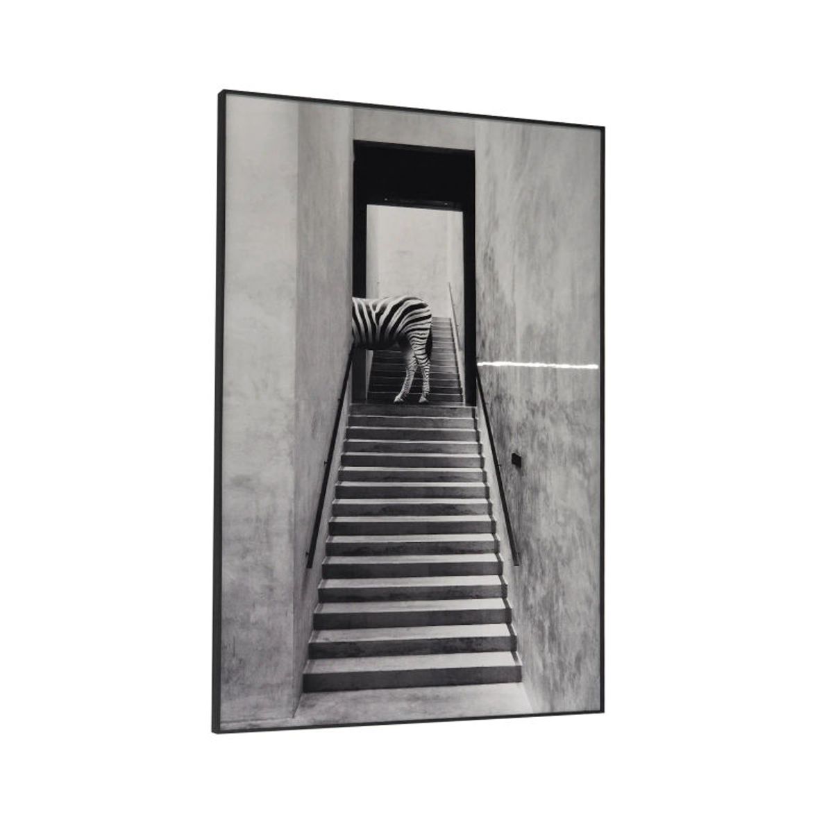 RE DECORA - Cuadro Decorativo Cebra Ascendente