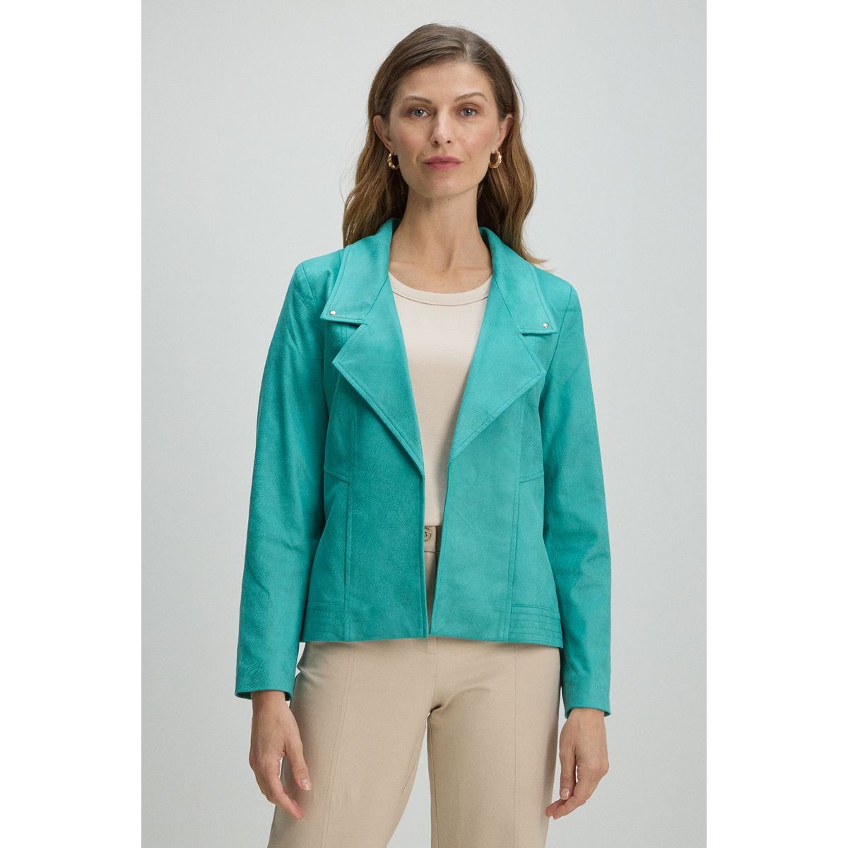 MA GRIFFE - Chaqueta Mujer Verde Magriffe