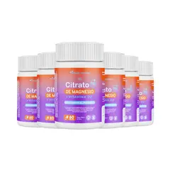 VITALIS NAVITAS - Citrato De Magnesio 180 Porciones 360 Cápsulas