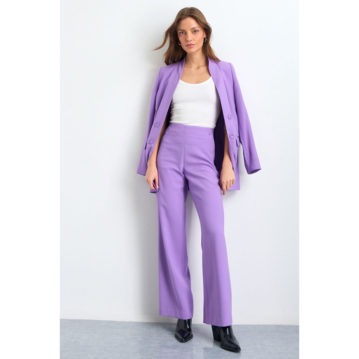 IO - Pantalon Mujer Morado Io