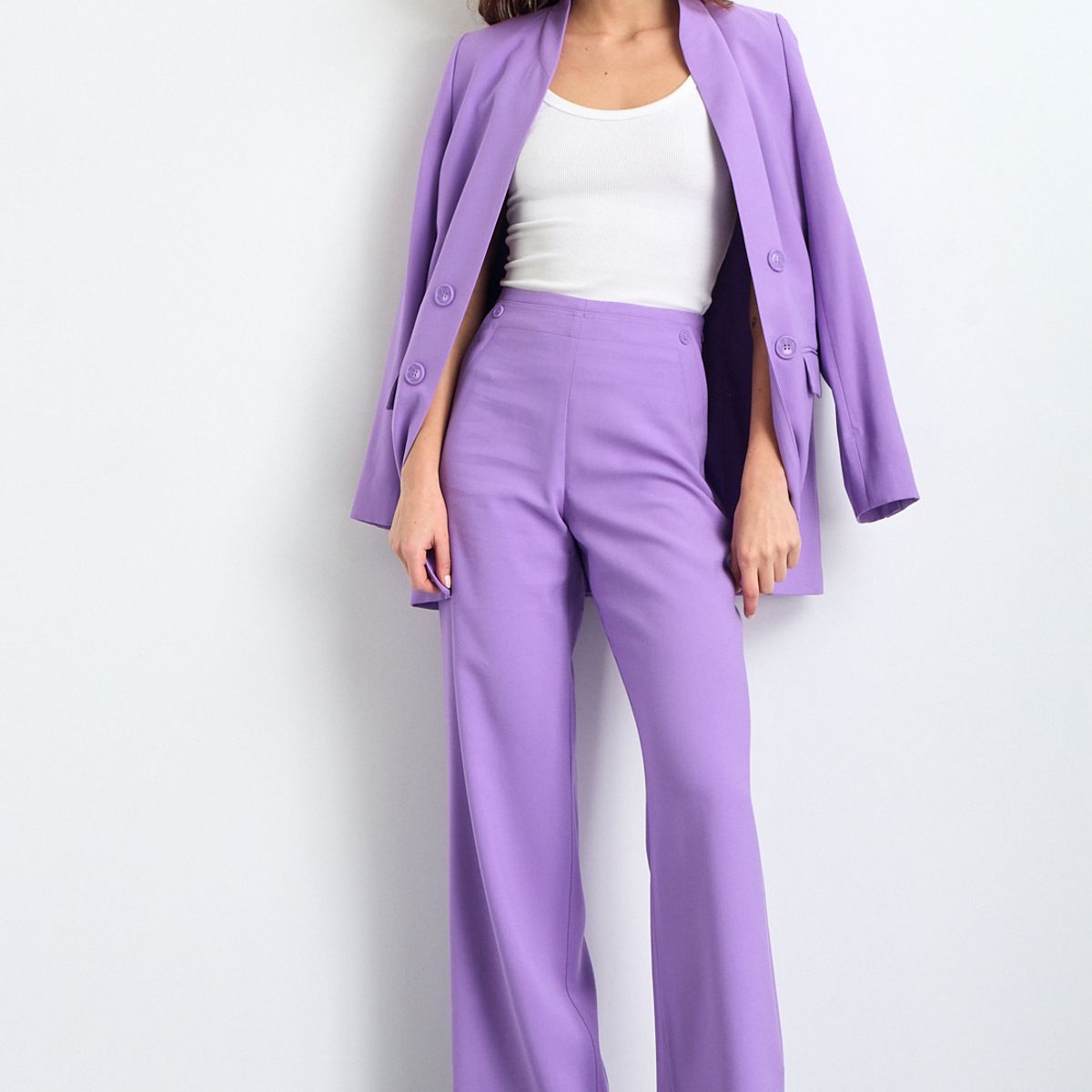 IO - Pantalon Mujer Morado Io