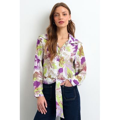 Imagen 2 del producto Blusas Manga Larga Mujer Morado