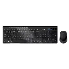 GENIUS - Kit Teclado + Mouse Inalámbrico SLIM STAR 8230 24 GHz Copilot